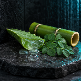 ALOE, BAMBOO & MORINGA